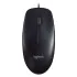 Logitech M90 Contoured Shape Wired USB Mouse (Black/Grey)